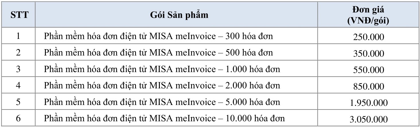 Hóa đơn điện tử mua thêm