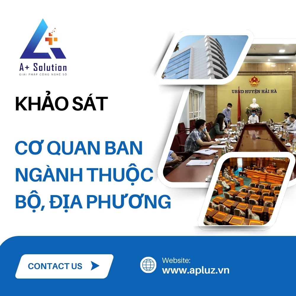Phiếu Khảo Sát Chuyển Đổi Số Dành Cho Cơ Quan Ban Ngành Thuộc Bộ, Địa Phương