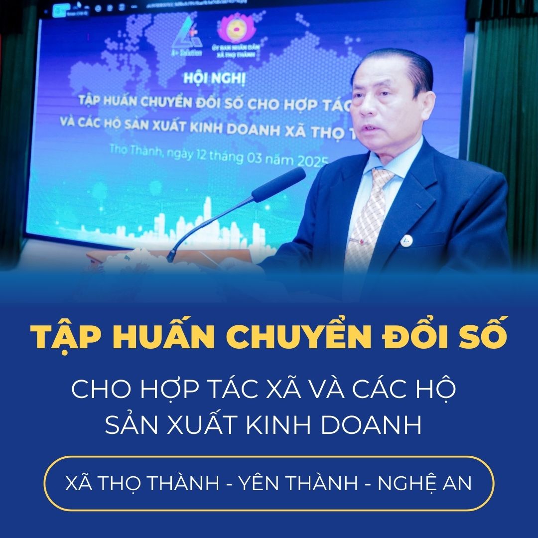 Apluz Tập Huấn Chuyển Đổi Số Cho Xã Thọ Thành, Yên Thành, Tỉnh Nghệ An