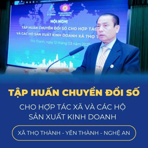 Apluz Tập Huấn Chuyển Đổi Số Cho Xã Thọ Thành, Yên Thành, Tỉnh Nghệ An