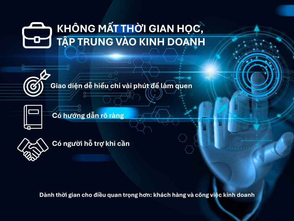 3. Không mất thời gian học - tập trung vào việc kinh doanh