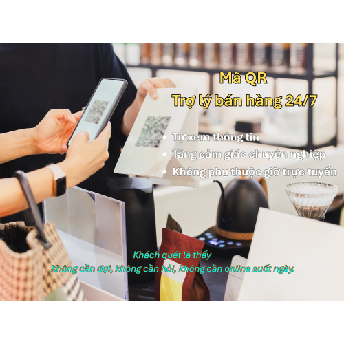 1. Vì sao nên dùng mã QR khi bán hàng?