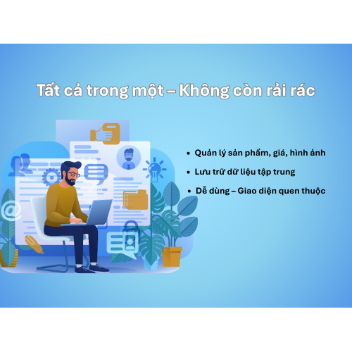 2. Gom mọi thứ về một nơi - Quản lý cho dễ