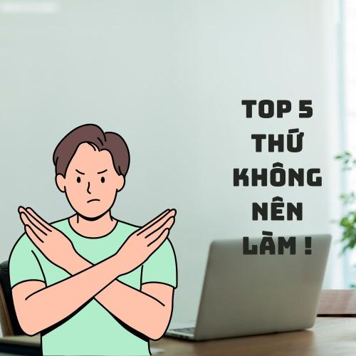 Top 5 Thứ Không Nên Làm Khi Học Tin Học Văn Phòng – Tránh Ngay Kẻo Tốn Thời Gian!