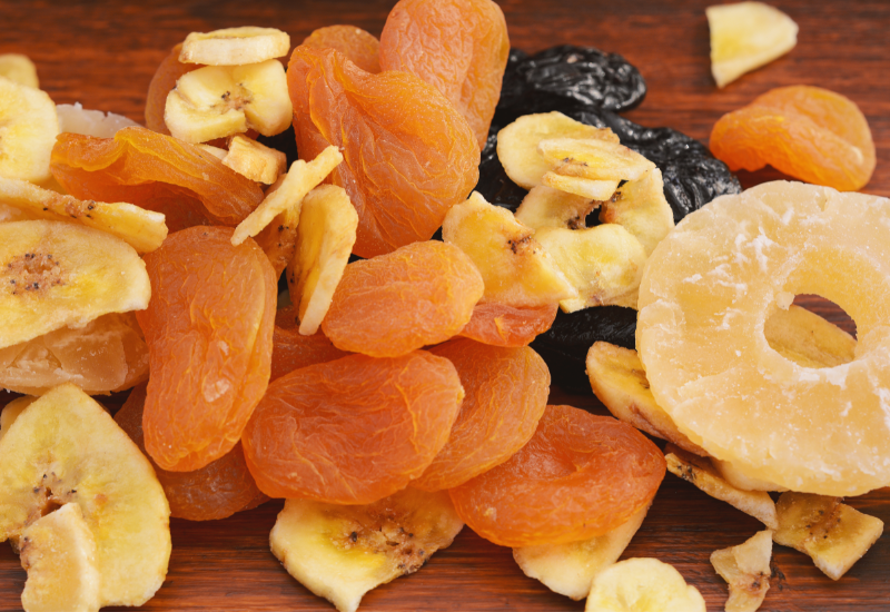 Nhược điểm của thực phẩm sấy khô