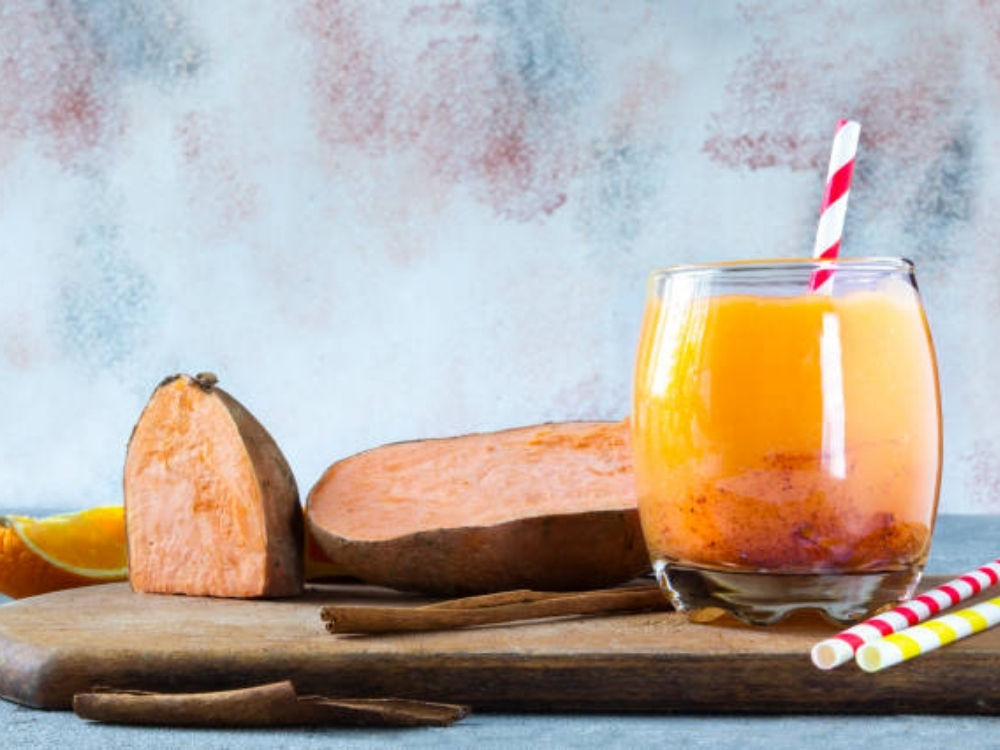 Khoai lang lắc mật ong