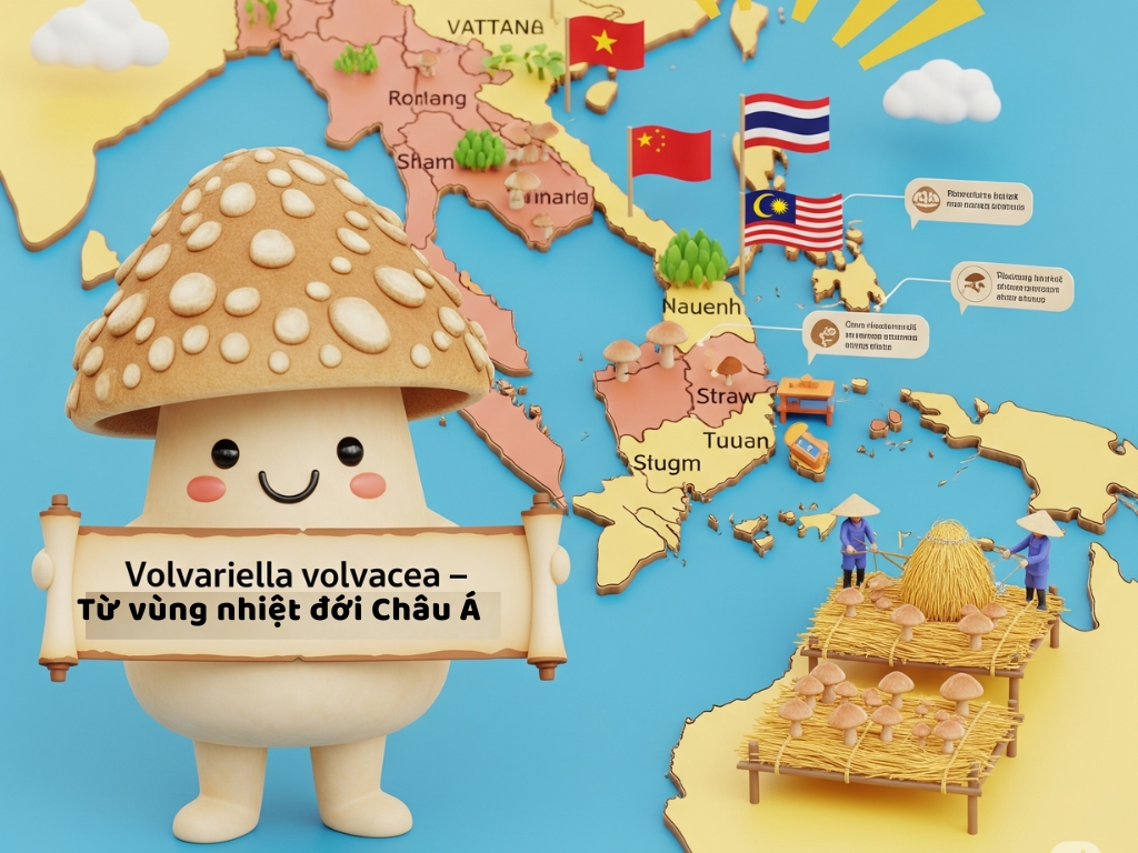 Nguồn gốc của Nấm rơm