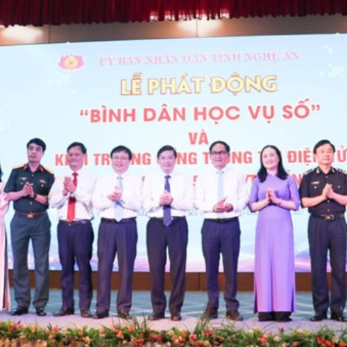 Nghệ An thúc đẩy chuyển đổi số đáp ứng yêu cầu sắp xếp tổ chức bộ máy