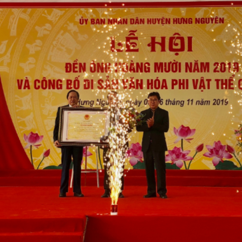 Lễ Hội Đền Ông Hoàng Mười Và Công Bố Di Sản Văn Hóa Phi Vật Thể Quốc Gia