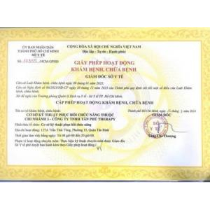 Chứng chỉ hoạt động