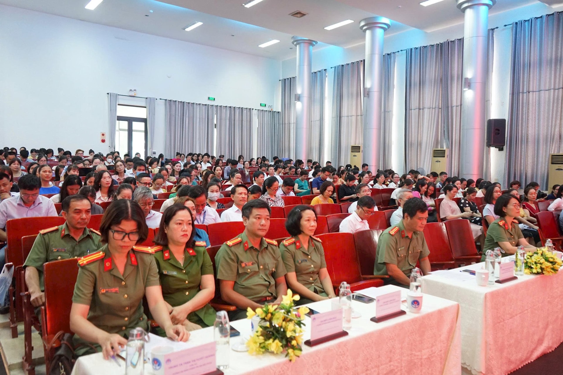 Ngày hội Toàn dân bảo vệ an ninh Tổ quốc tại Nhà trường trong không khí thi đua hướng tới các ngày lễ lớn