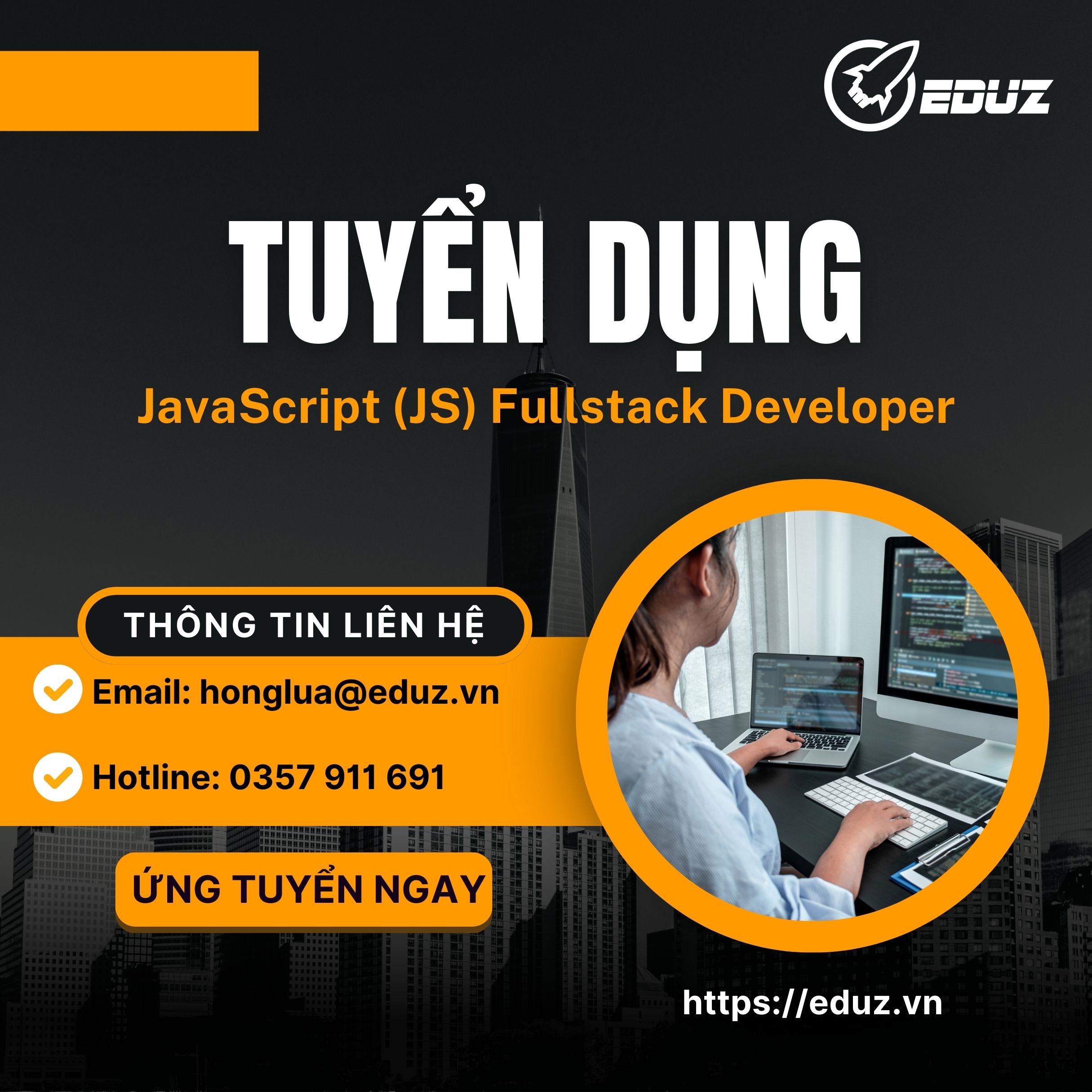 Eduz – Tuyển Dụng JavaScript (JS) Fullstack Developer