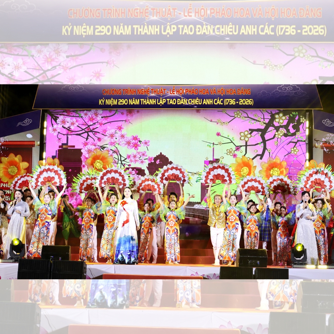 Lễ Hội Pháo Hoa Và Hoa Đăng 2026: Rực Rỡ Đêm Hội 290 Năm Chiêu Anh Các