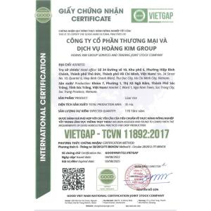 Chứng nhận an toàn thực phẩm