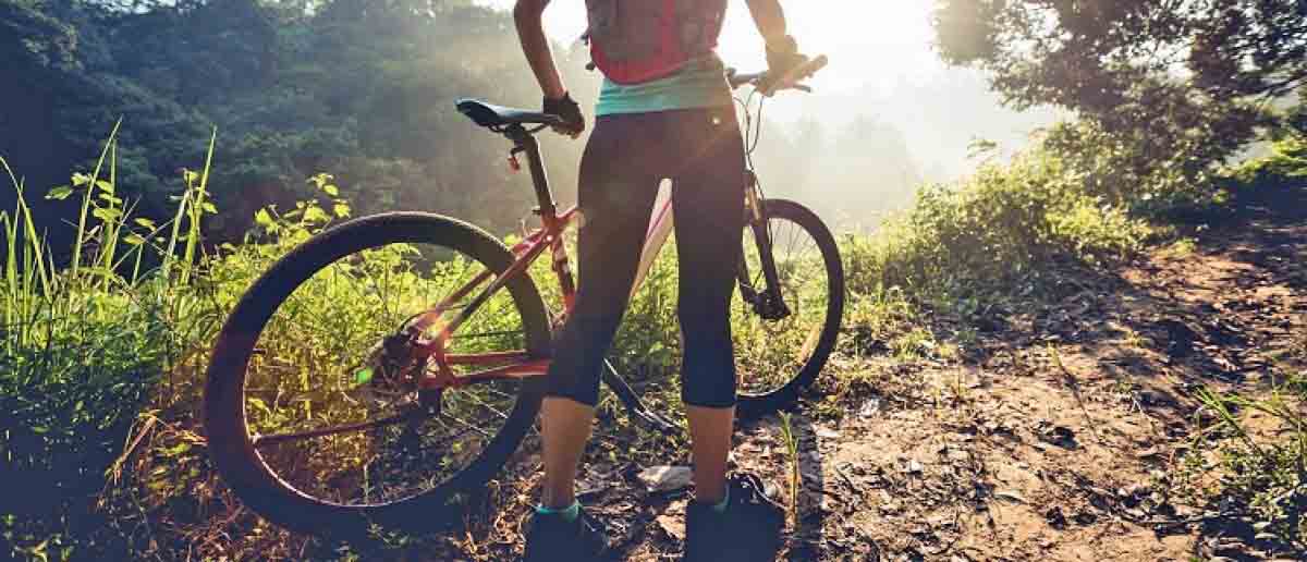 Chuẩn bị một chiếc xe đạp sẵn sàng