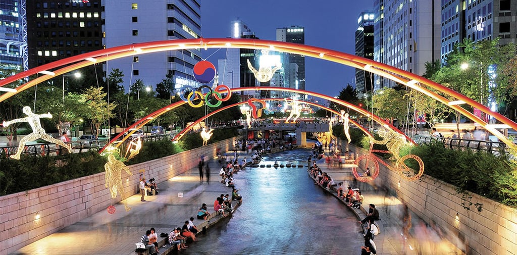 5. Suối Cheonnggyecheon