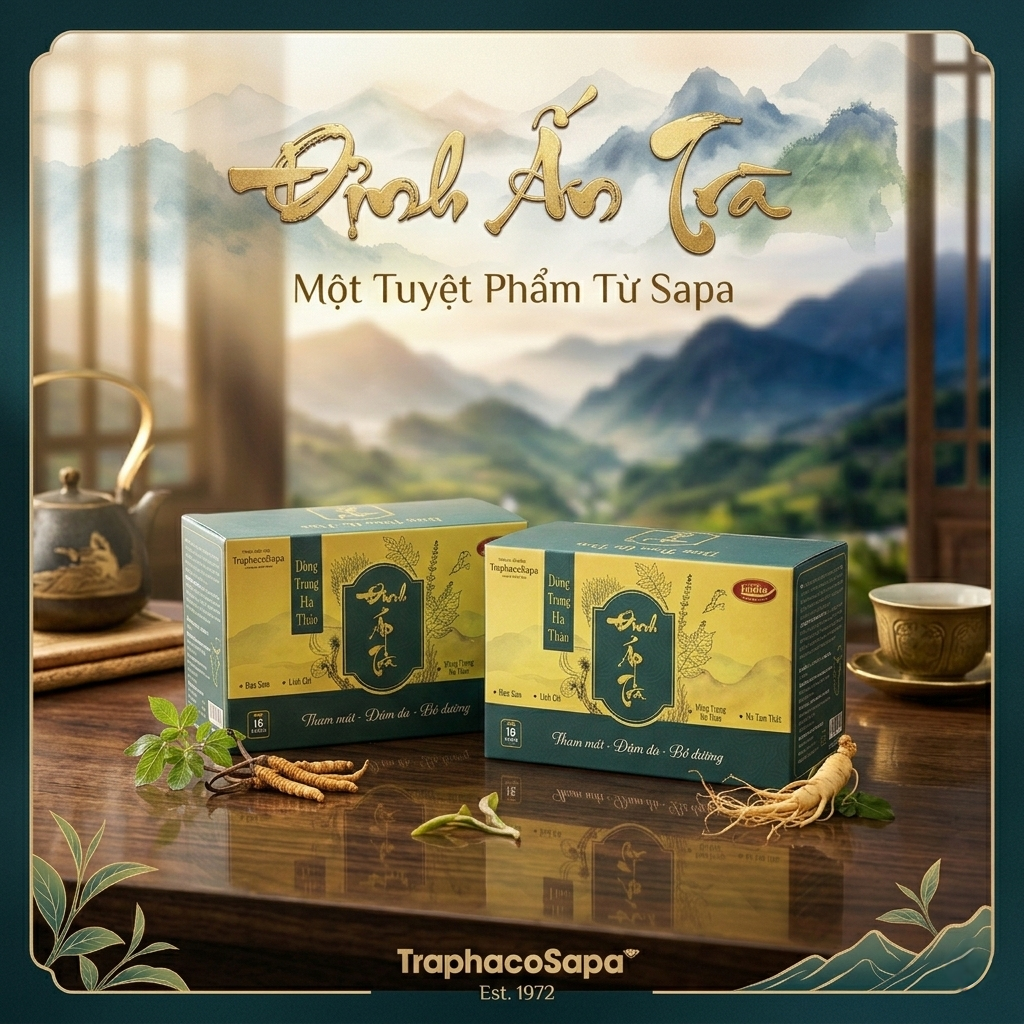 Trà Đông Trùng Hạ Thảo Đinh Ấp Trà – Giải pháp chăm sóc sức khỏe từ thảo dược thiên nhiên