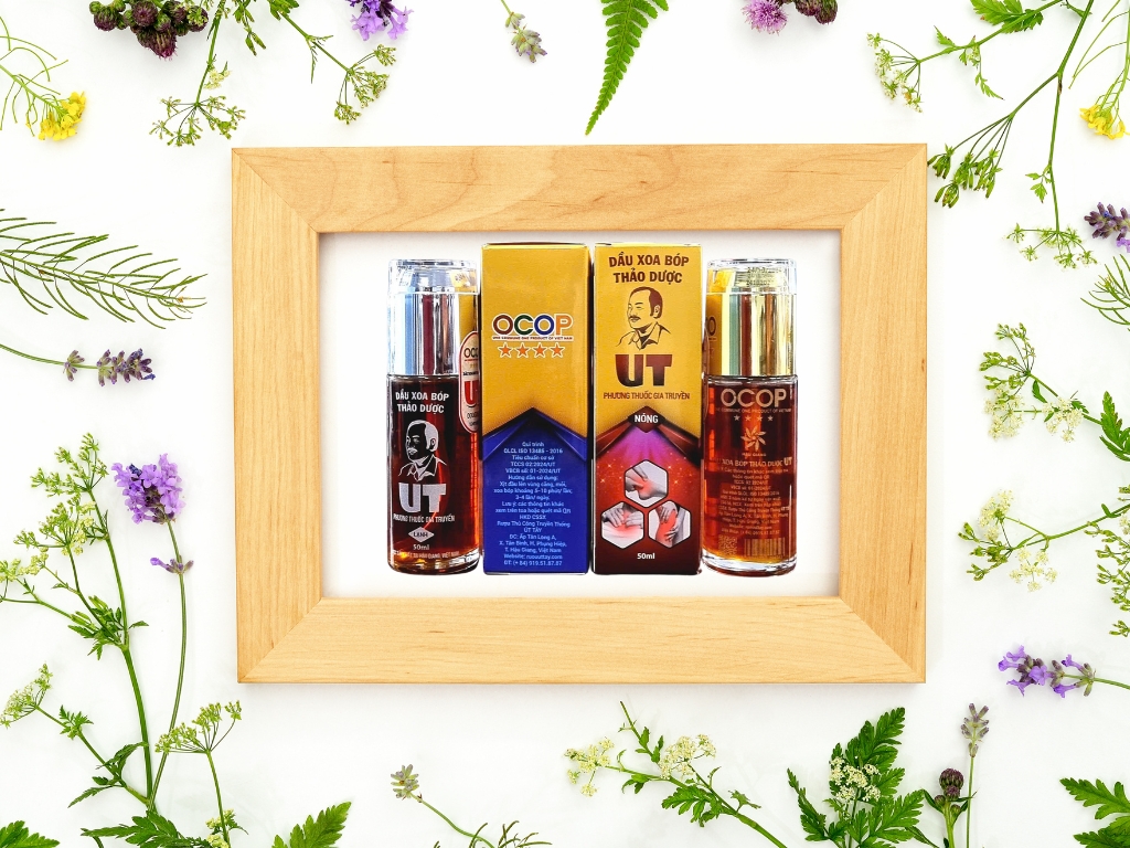 Dầu Xoa Bóp Thảo Dược UT – Bí quyết giảm đau từ 7 loại thảo dược thiên nhiên!