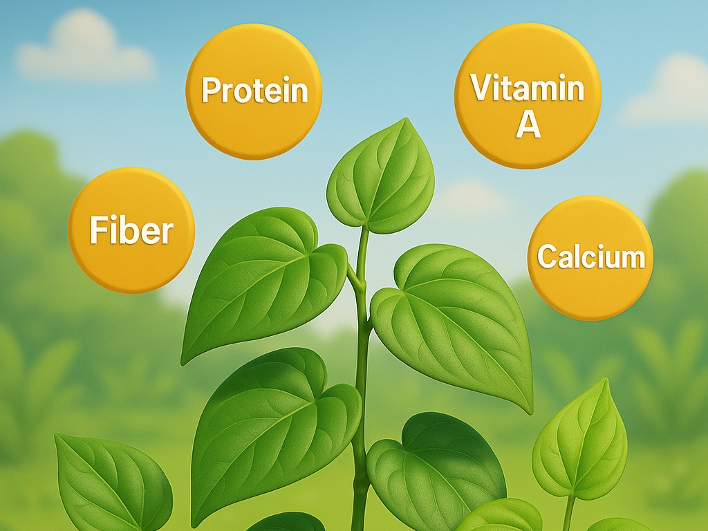 Thành phần dinh dưỡng có trong 100g lá trầu không: