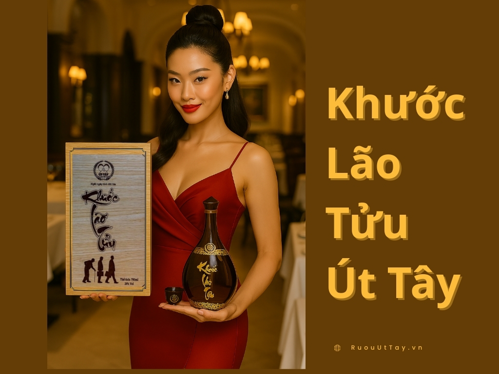 Trải nghiệm ngay sự khác biệt của Khước Lão - Tửu Út Tây