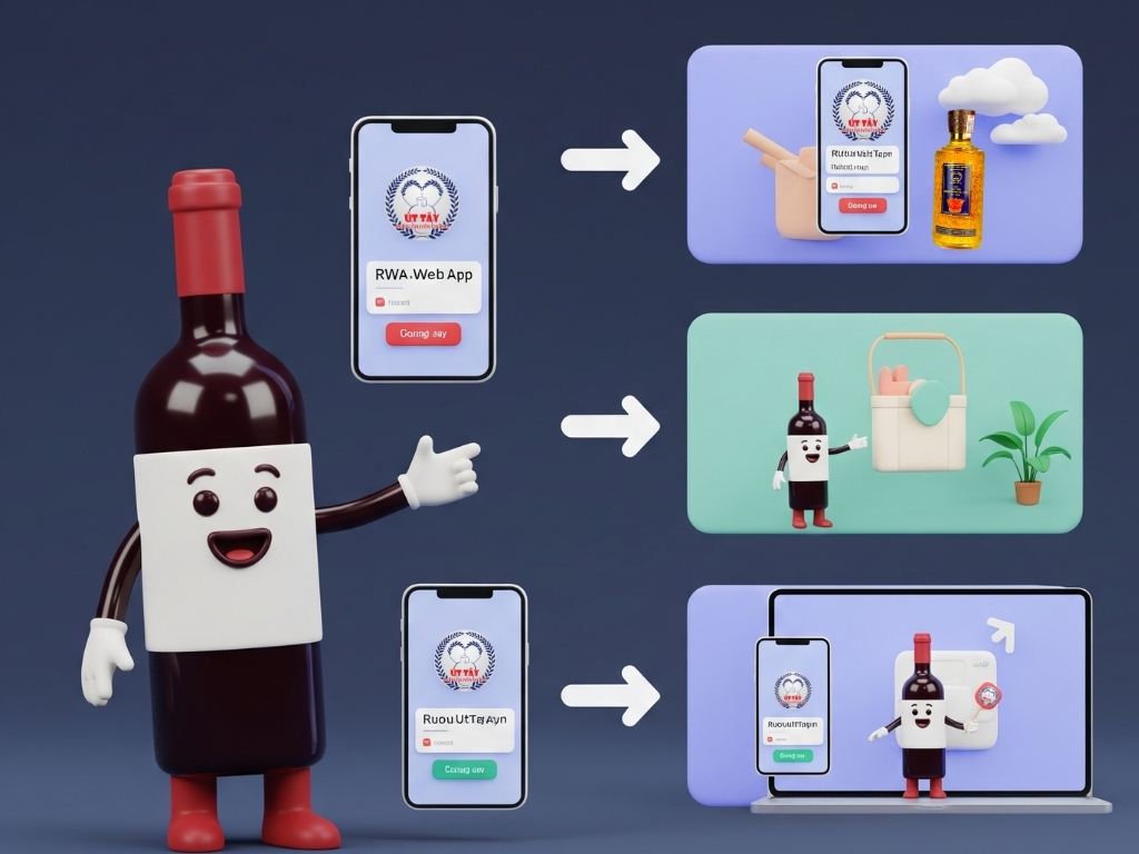 Vì sao nên cài đặt RuouUtTay.vn như app PWA?