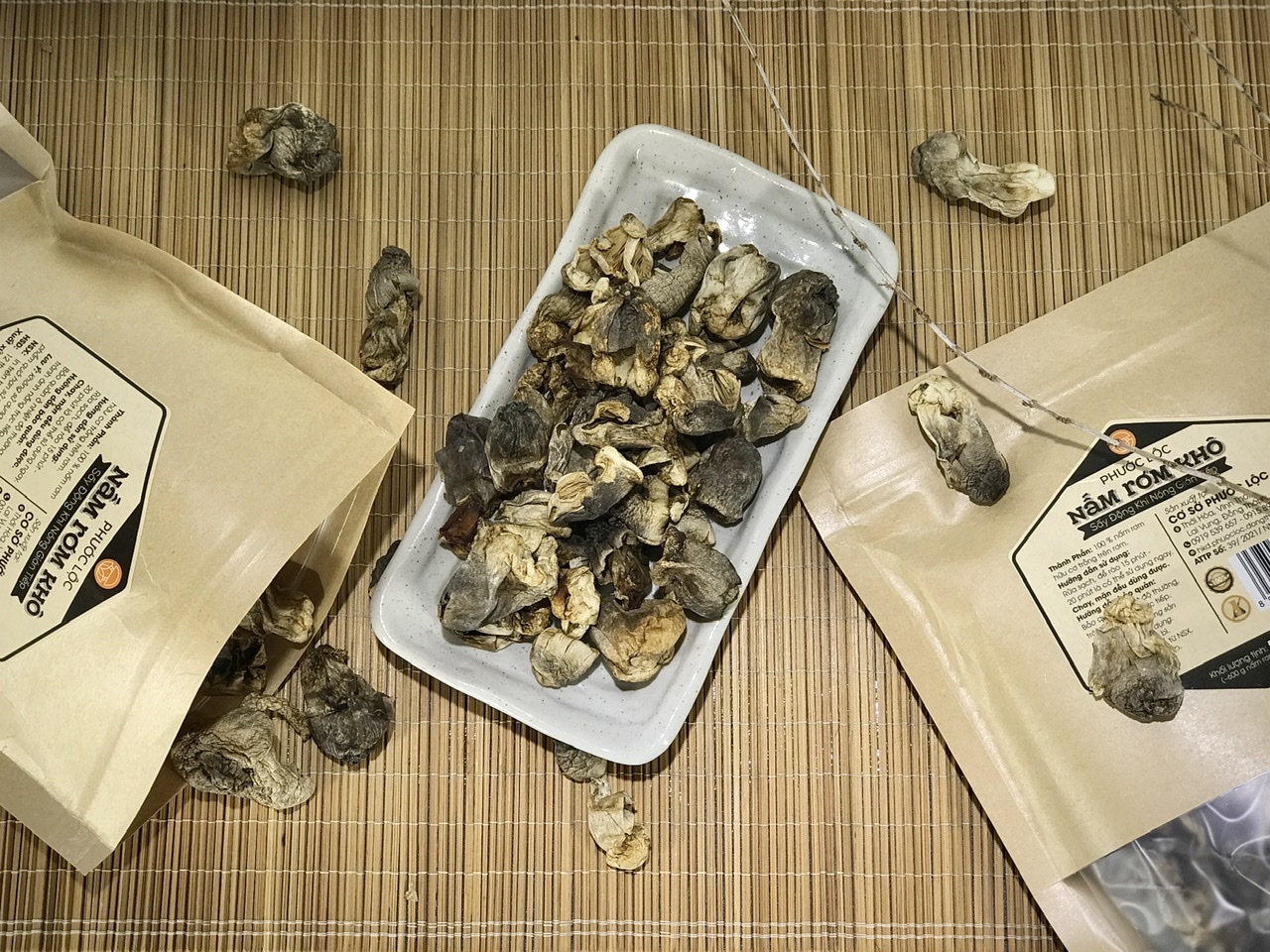 Bảo quản nấm rơm