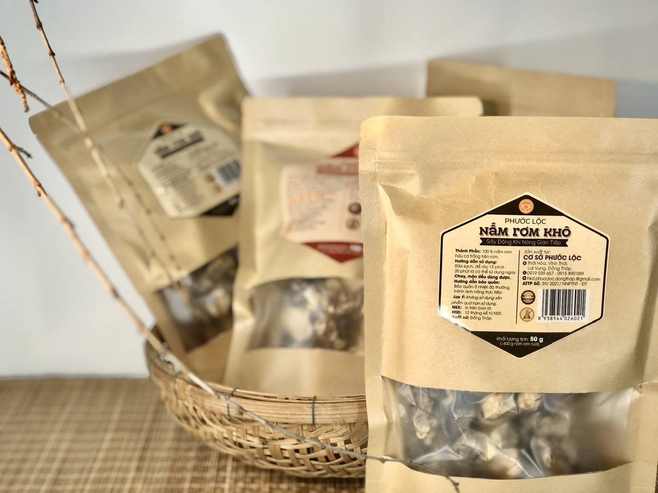 Lựa chọn nấm tươi