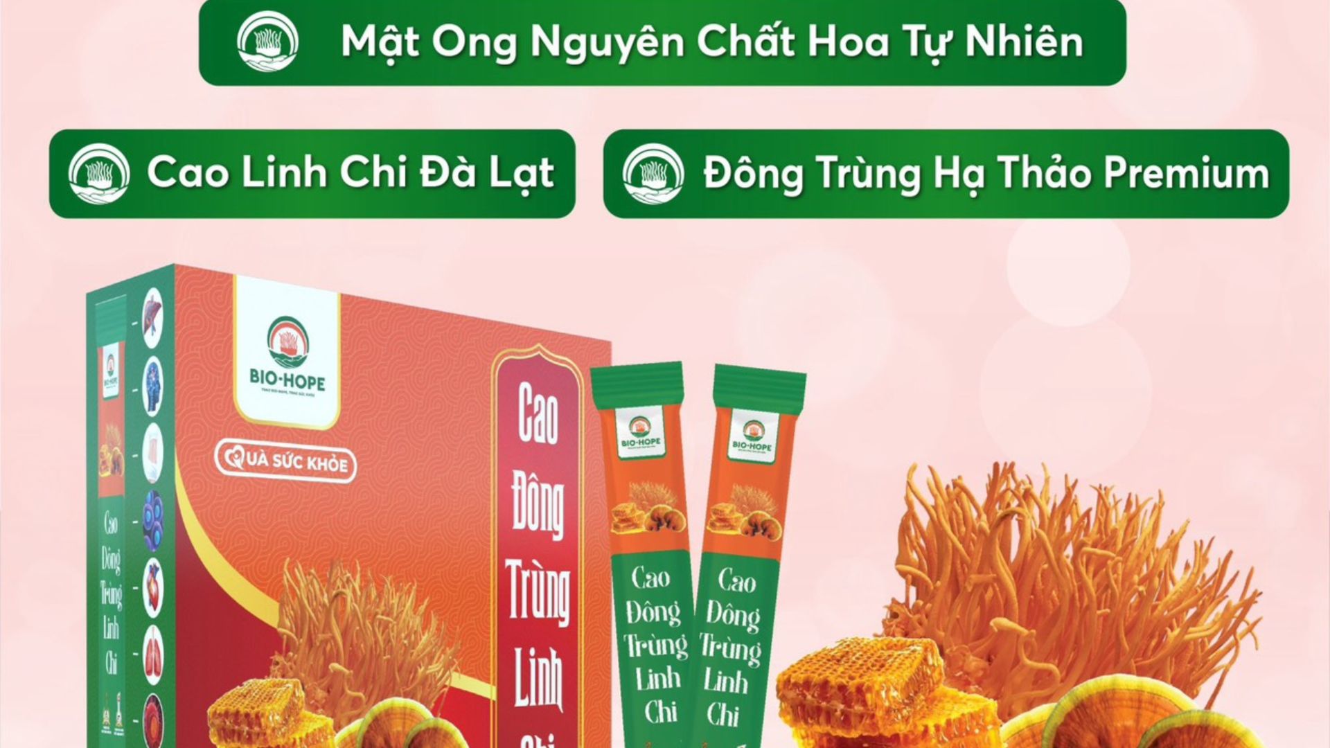 1. Đông Trùng Hạ Thảo – Món quà biểu tượng cho sức khỏe và phát triển bền vững