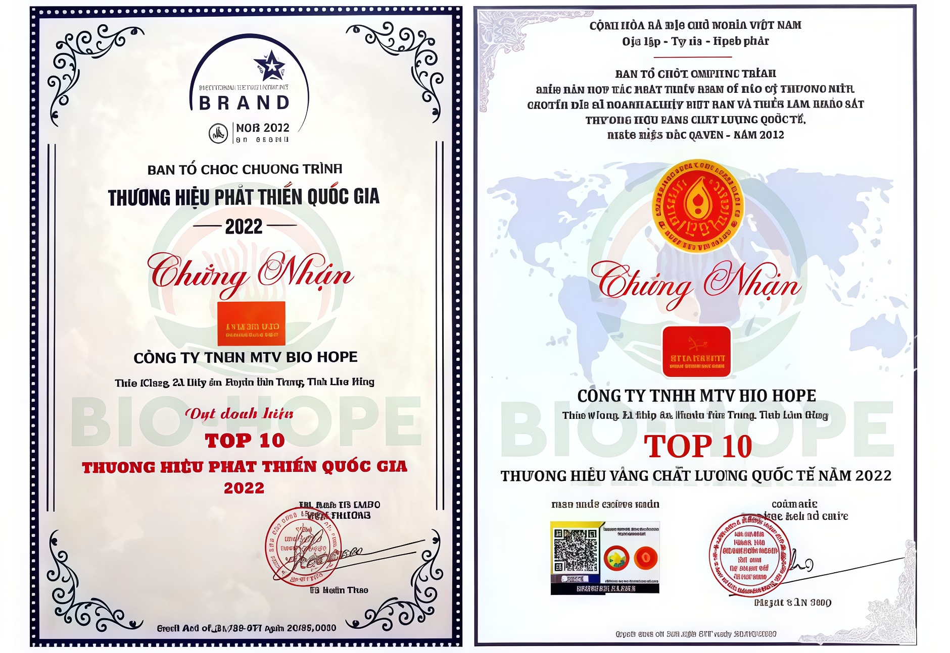 Khẳng định vị thế với hai giải thưởng uy tín