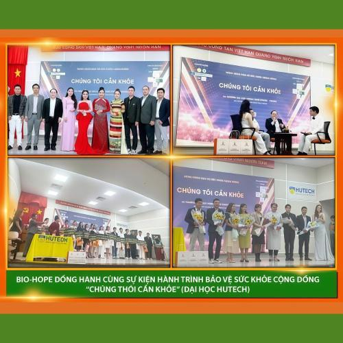 Bio-Hope Đồng Hành Cùng Tạp chí Sức Khỏe Cộng Đồng Trong Việc Thực Hiện Dự Án "Chúng Tôi Cần Khỏe"