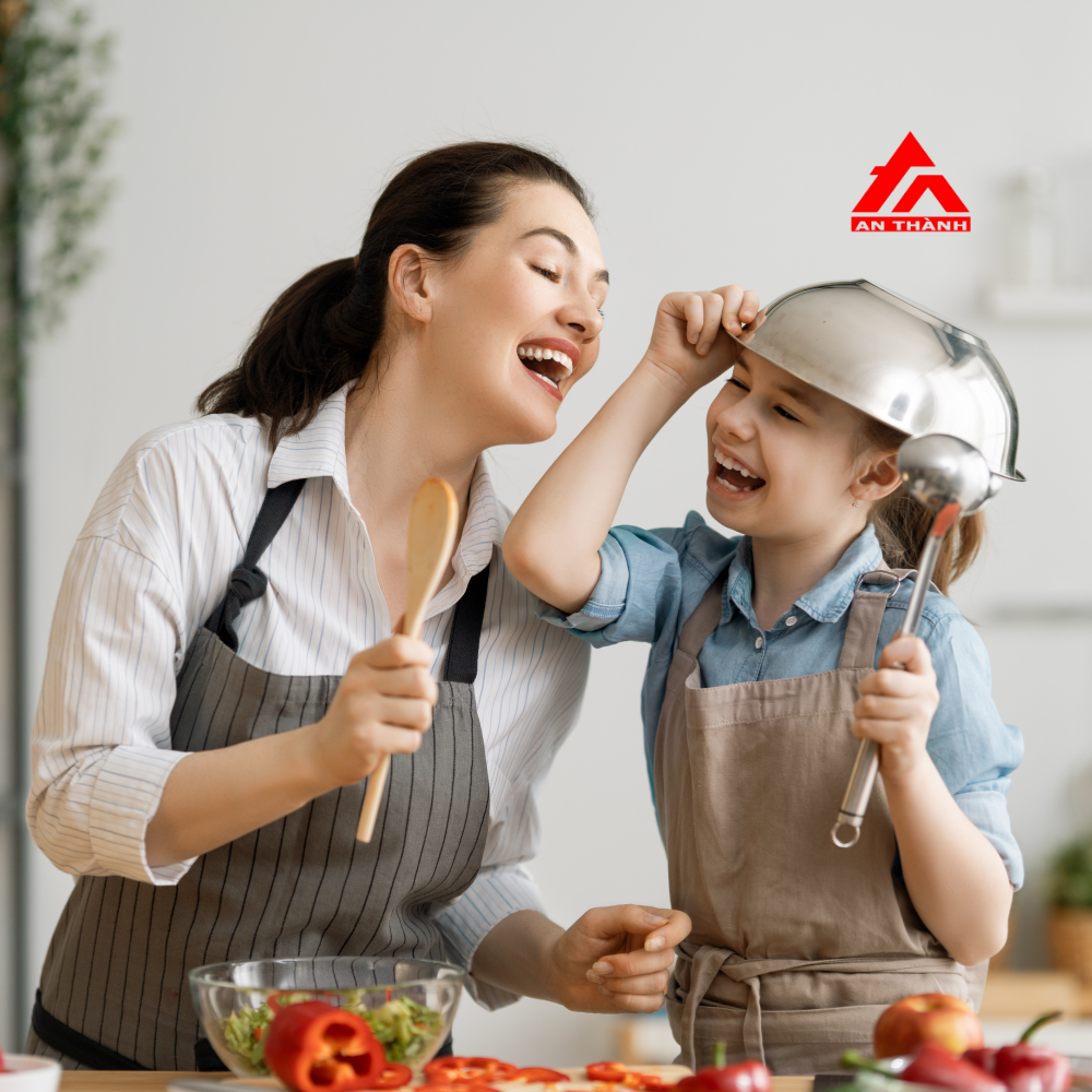 Gas An Toàn Cho Mẹ Nấu Ăn, Cho Con Thoải Mái Chơi Đùa