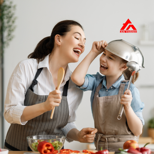 Gas An Toàn Cho Mẹ Nấu Ăn, Cho Con Thoải Mái Chơi Đùa