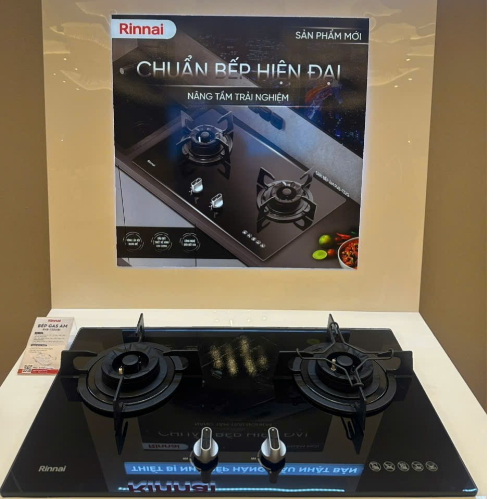 Bếp Gas Rinnai – Gọn Gàng, Tinh Tế, Dễ Vệ Sinh
