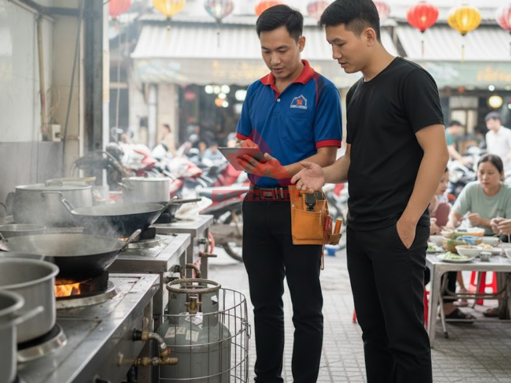 Gọi gas chưa đầy 10 phút - đã nghe tiếng gõ cửa!