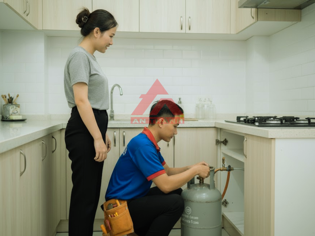 Bếp cháy xanh, không khét, không lo rò rỉ gas.