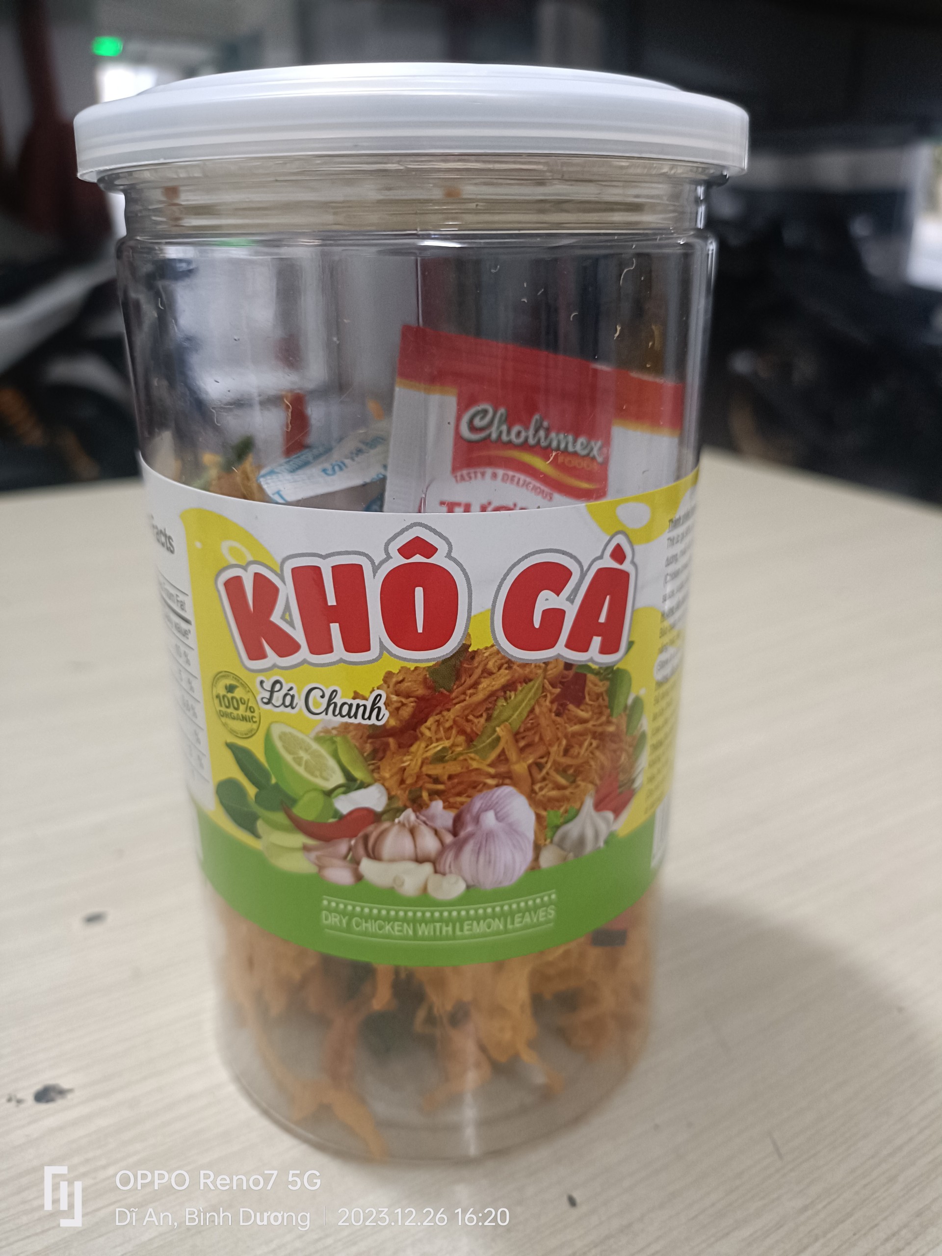 Khô gà Lá Chanh