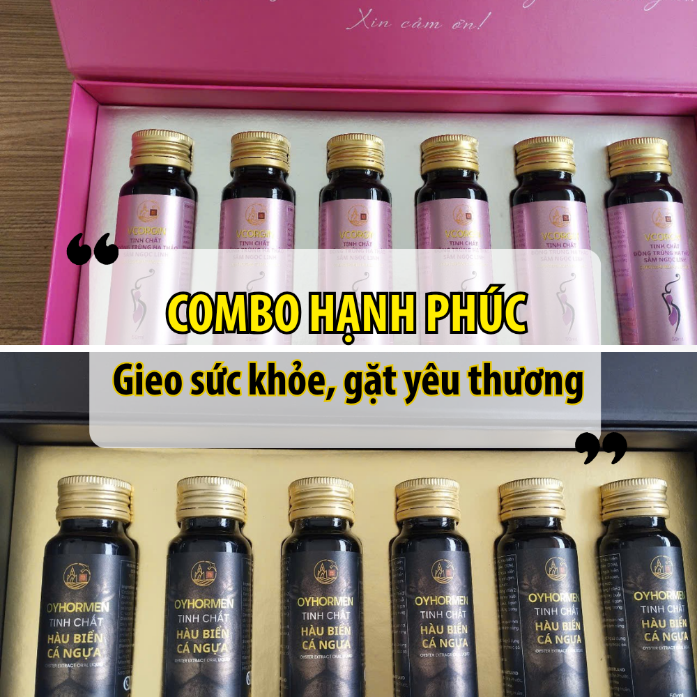 Combo Hạnh Phúc – Gieo Sức Khỏe, Gặt Yêu Thương