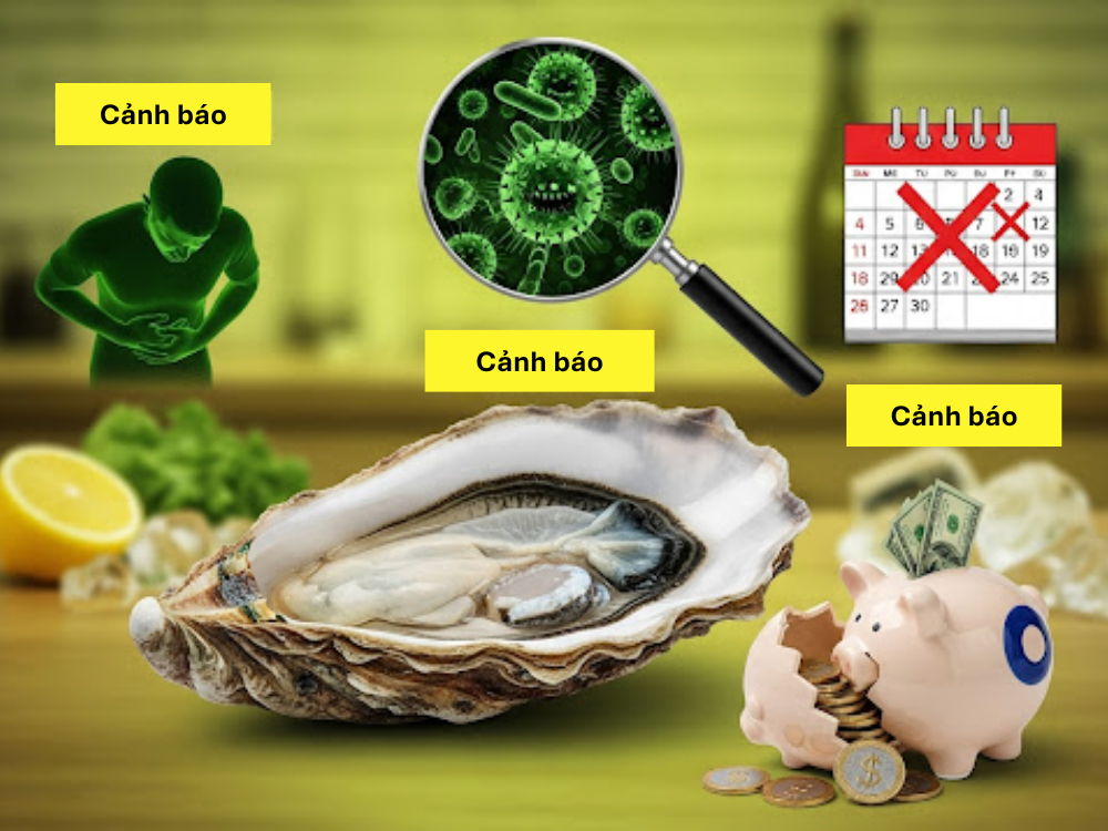 1. Hàu tươi – lợi ích thật nhưng không dành cho tất cả