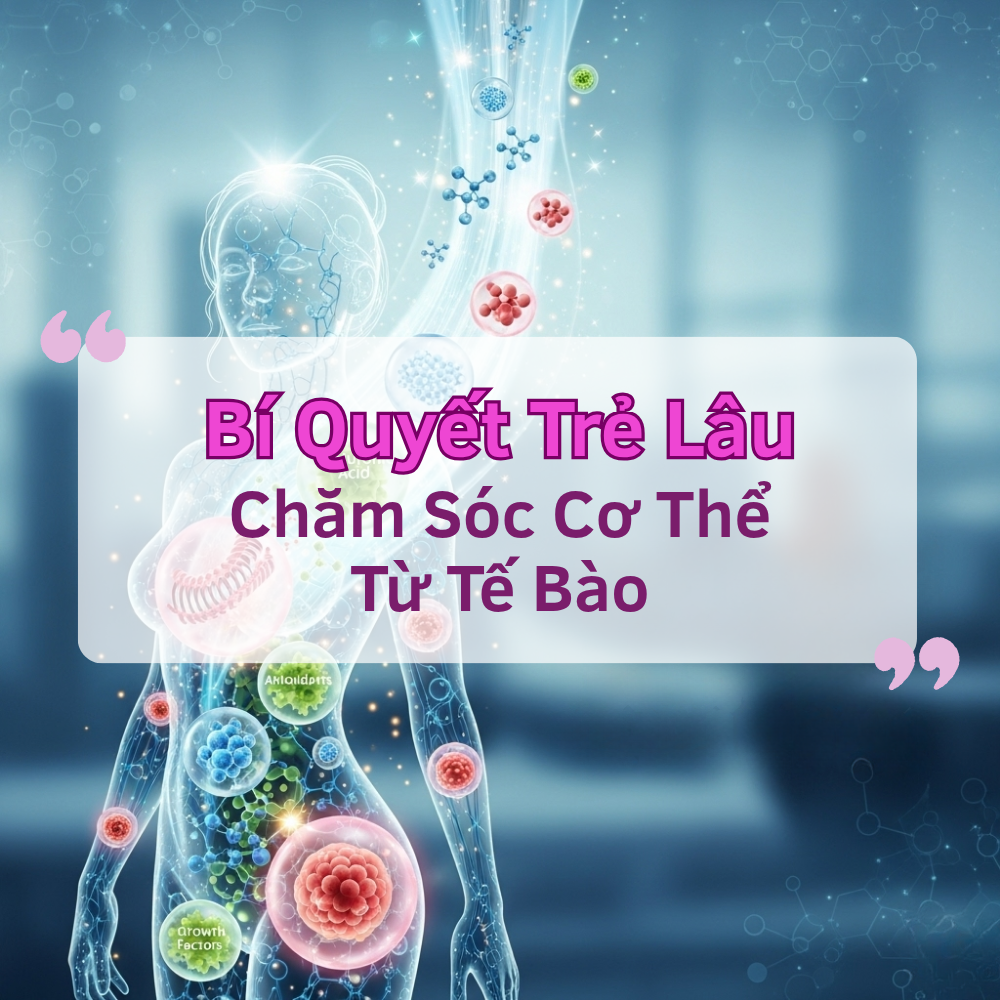 Bí Quyết Trẻ Lâu: Chăm Sóc Cơ Thể Từ Tế Bào