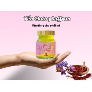 2. Yến Chưng Saffron – Thư giãn, đẹp da và tốt cho phụ nữ