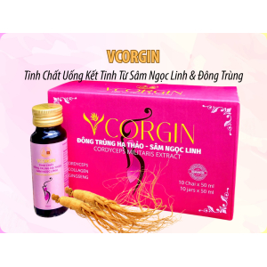 III. VCORGIN – Tinh chất uống ứng dụng Sâm Ngọc Linh hiệu quả