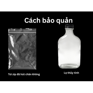 1. Cách bảo quản đông trùng hạ thảo ký chủ khô​