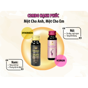 II. Combo Hạnh Phúc – Sự kết hợp hoàn hảo từ thiên nhiên cho đôi lứa hiện đại