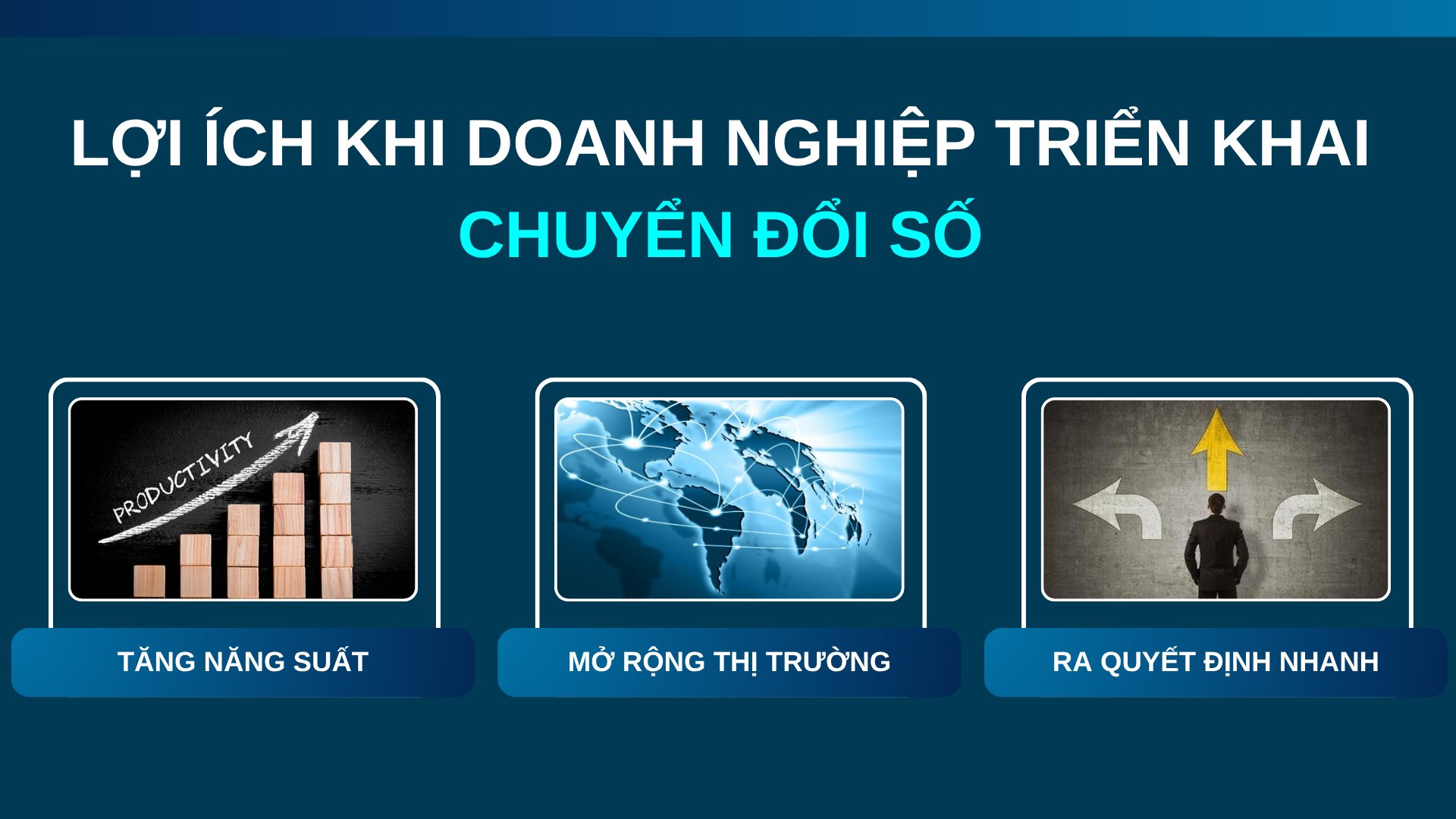 3. Lợi ích khi triển khai chuyển đổi số đúng cách