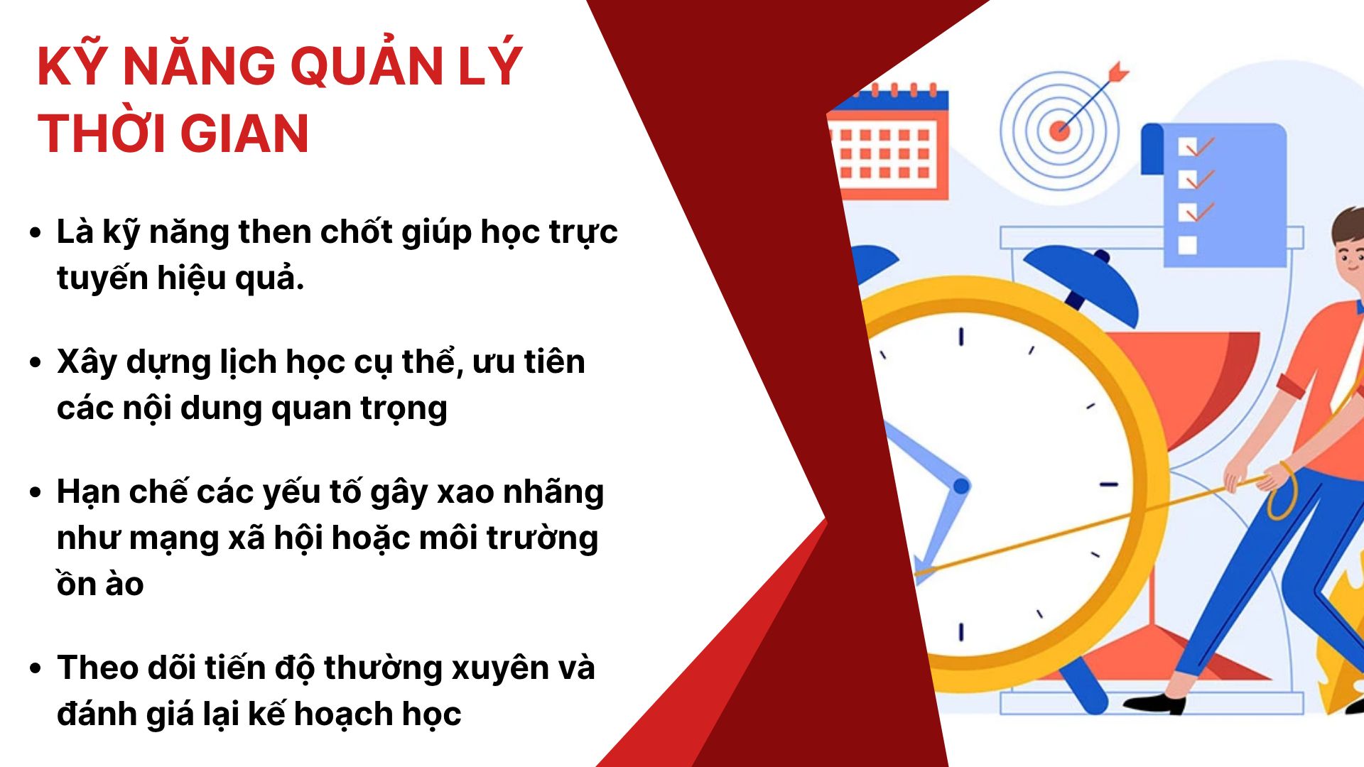 1. Kỹ năng quản lý thời gian