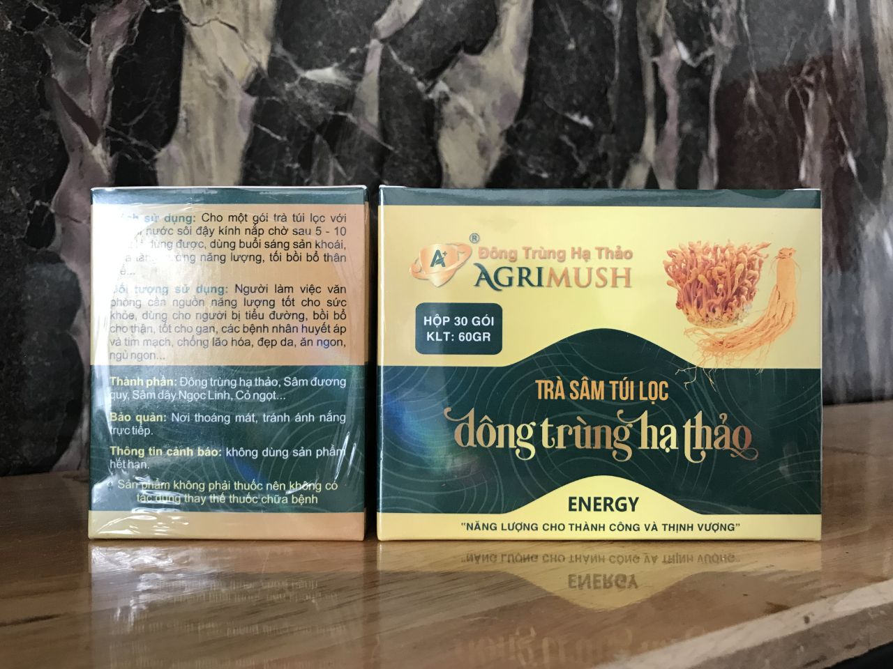 Trà sâm túi lọc đông trùng hạ thảo là gì?