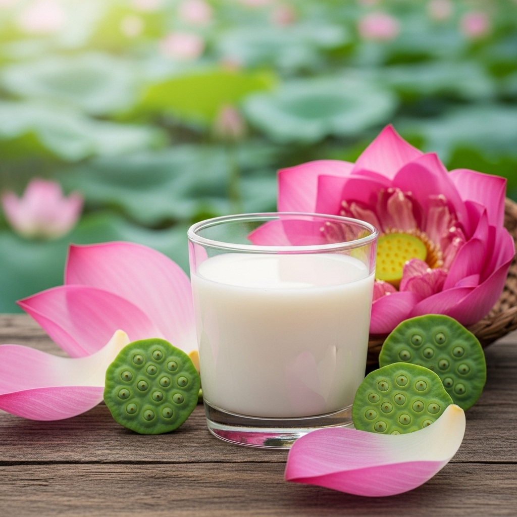 Sữa Sen Đồng Tháp - Thức Uống Thanh Tao Từ Hạt Ngọc Của Đất Sen Hồng
