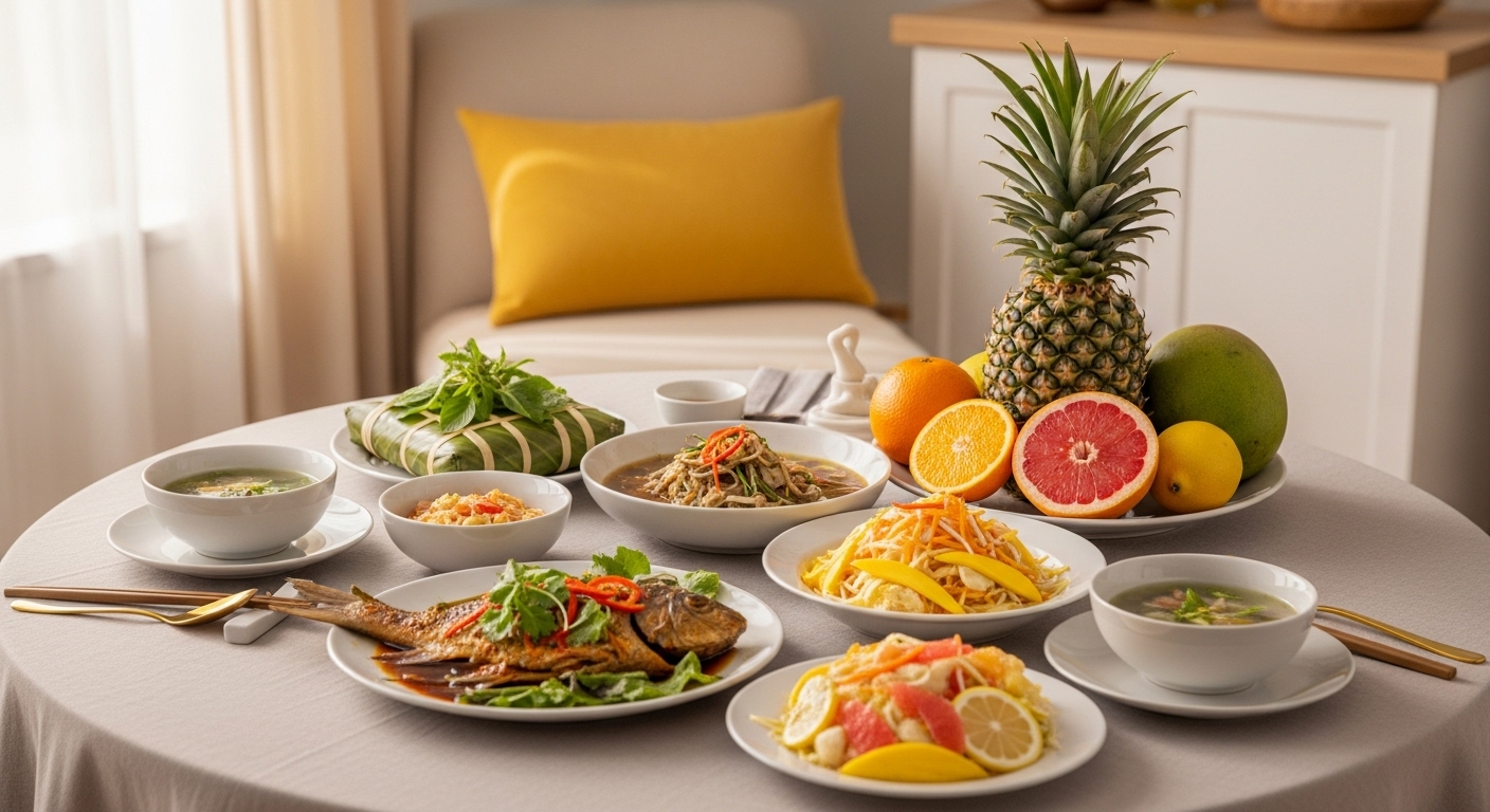 Sự kết hợp giữa vị chua - ngọt - thanh - mát