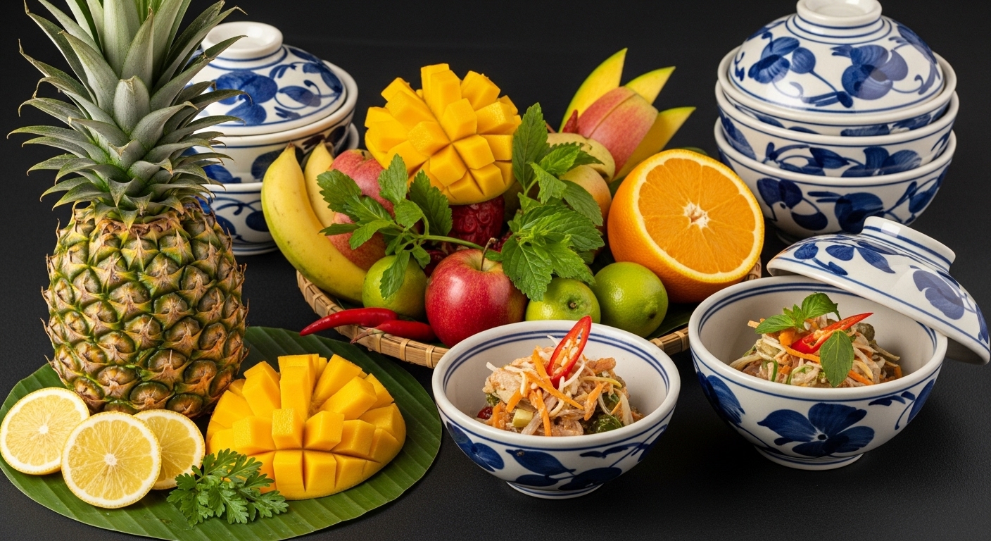 Ứng dụng trái cây nhiệt đới trong chế biến món ăn Việt