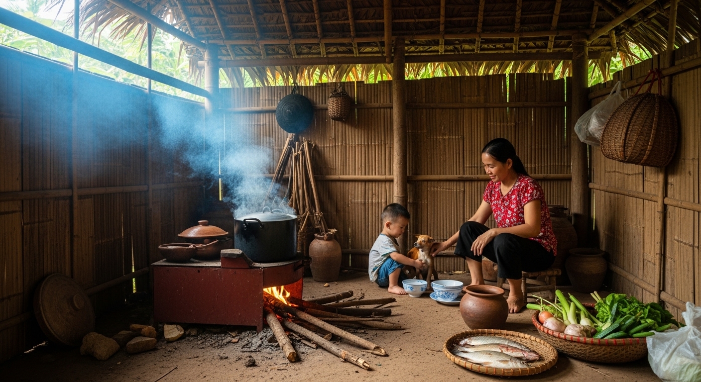 Ký ức tuổi thơ trong gian bếp miệt thứ